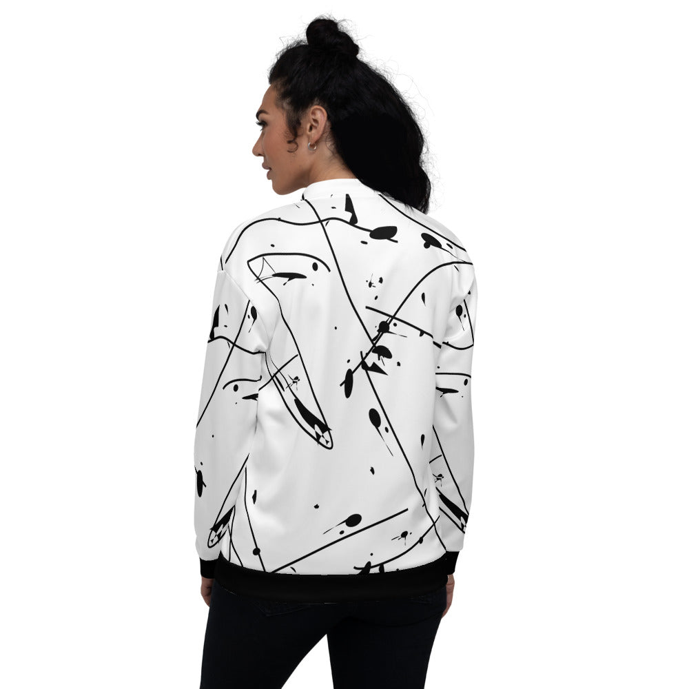 Paint Drip Grunge - Bomber Jacket