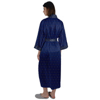 
              Marina Waves - Satin Robe (Long)
            