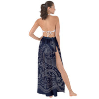 
              Marina Waves - Tie-waist Sarong
            