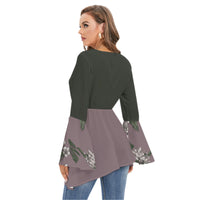 
              Florala - Bell Sleeve Blouse
            