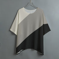 
              Colorblocked - Batwing Blouse
            