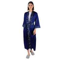 
              Marina Waves - Satin Robe (Long)
            