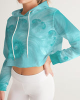 
              Turquoise Waters - Crop Hoodie
            