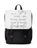 
              Yet If I Stay - Minimalist Laptop Backpack
            