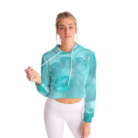 
              Turquoise Waters - Crop Hoodie
            