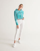 
              Turquoise Waters - Crop Hoodie
            