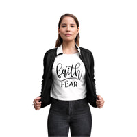 
              Keep the Faith - Crop Tee
            