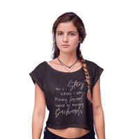 
              Yet If I Stay - Crop Tee
            