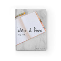 
              Write it Down! - (Hardcover) Journal
            