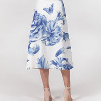 Florala - Chiffon Midi Skirt