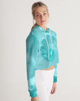 
              Turquoise Waters - Crop Hoodie
            