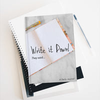 
              Write it Down! - (Hardcover) Journal
            