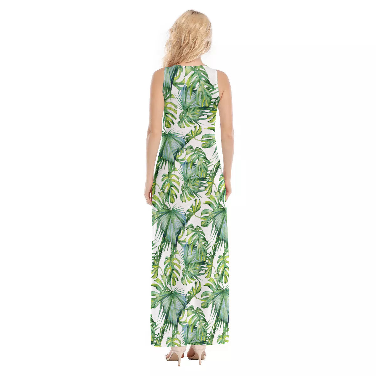 Tropical Island - Sleeveless Maxi