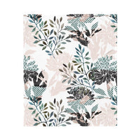 
              Floral Aquarelle - Throw Blanket
            