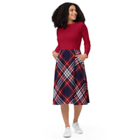 
              Plaid is Rad - Fall Midi Dress
            