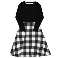 
              Plaid is Rad - Fall Midi Dress
            