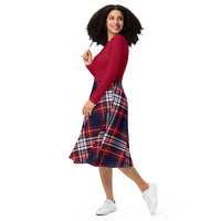 
              Plaid is Rad - Fall Midi Dress
            