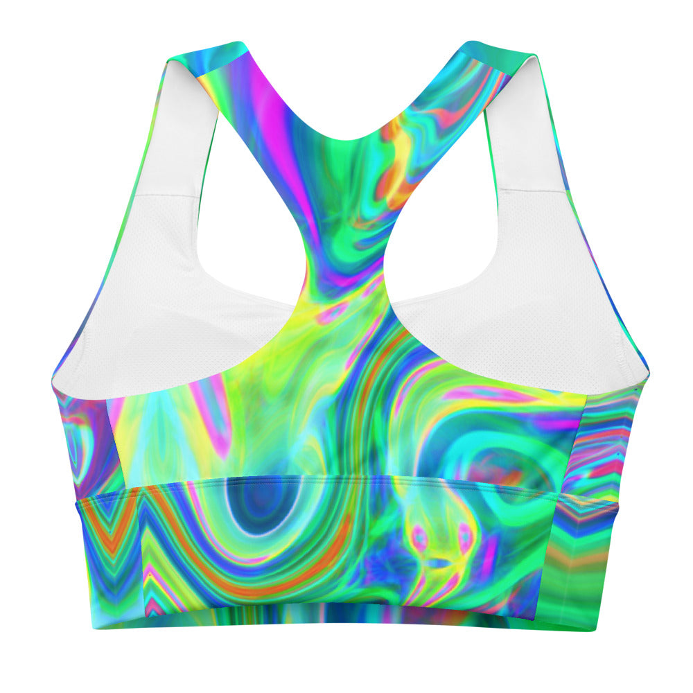 Neon Lights - Medium Impact Sports Bra