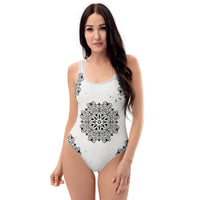 
              B&W Kaleidoscope - Swimsuit
            