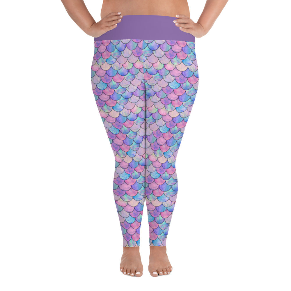 Mermazing Summer - (Plus Size) Leggings