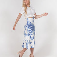 Florala - Chiffon Midi Skirt