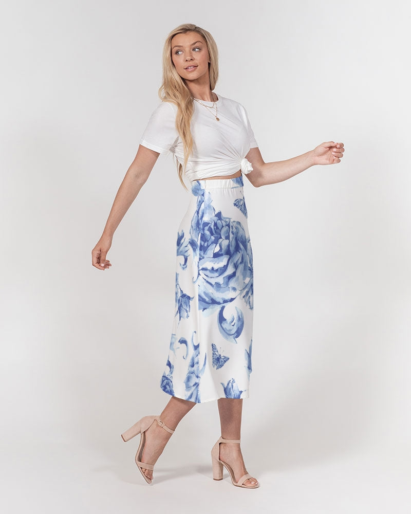 Florala - Chiffon Midi Skirt