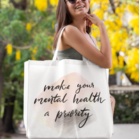 My Self-Worth - Large Tote Bag