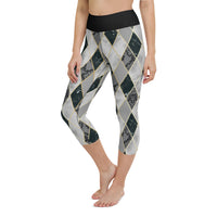 Marble Snake - (Capri) Leggings