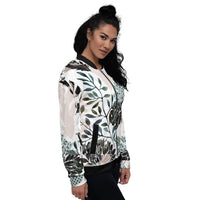 
              Floral Aquarelle - Bomber Jacket
            