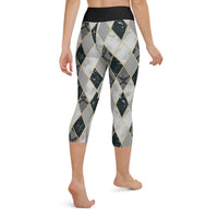 
              Marble Snake - (Capri) Leggings
            