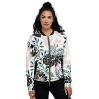 
              Floral Aquarelle - Bomber Jacket
            