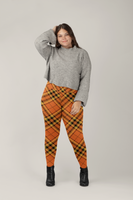 
              Plaid is Rad - (Plus Size) Leggings
            