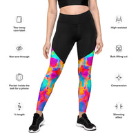 
              Neon Lights - Compression Leggings
            