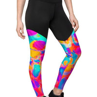 Neon Lights - Compression Leggings