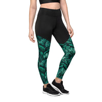 
              Tropical Island - Compression Leggings
            