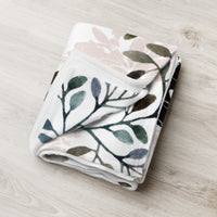 
              Floral Aquarelle - Throw Blanket
            